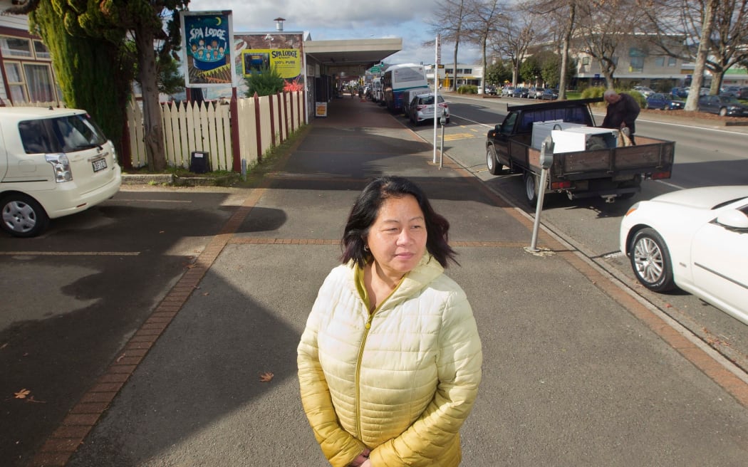 Rotorua Spa Lodge owner Emilyn Dubouzet in 2018.