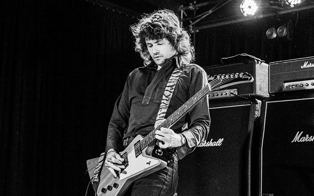 Amyl & The Sniffers guitarist Declan Mehrtens is excited to finally have some family in the audience at the band’s New Zealand shows this month.