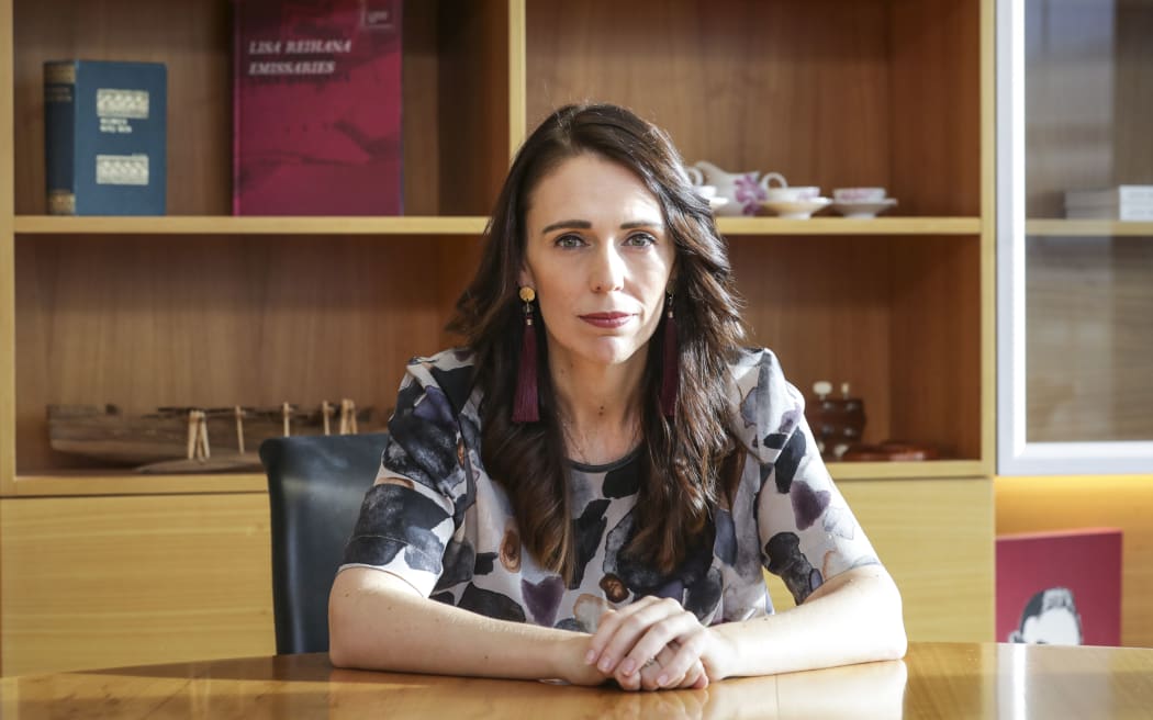 Prime Minister Jacinda Ardern talking about the Child Poverty Reduction bill.