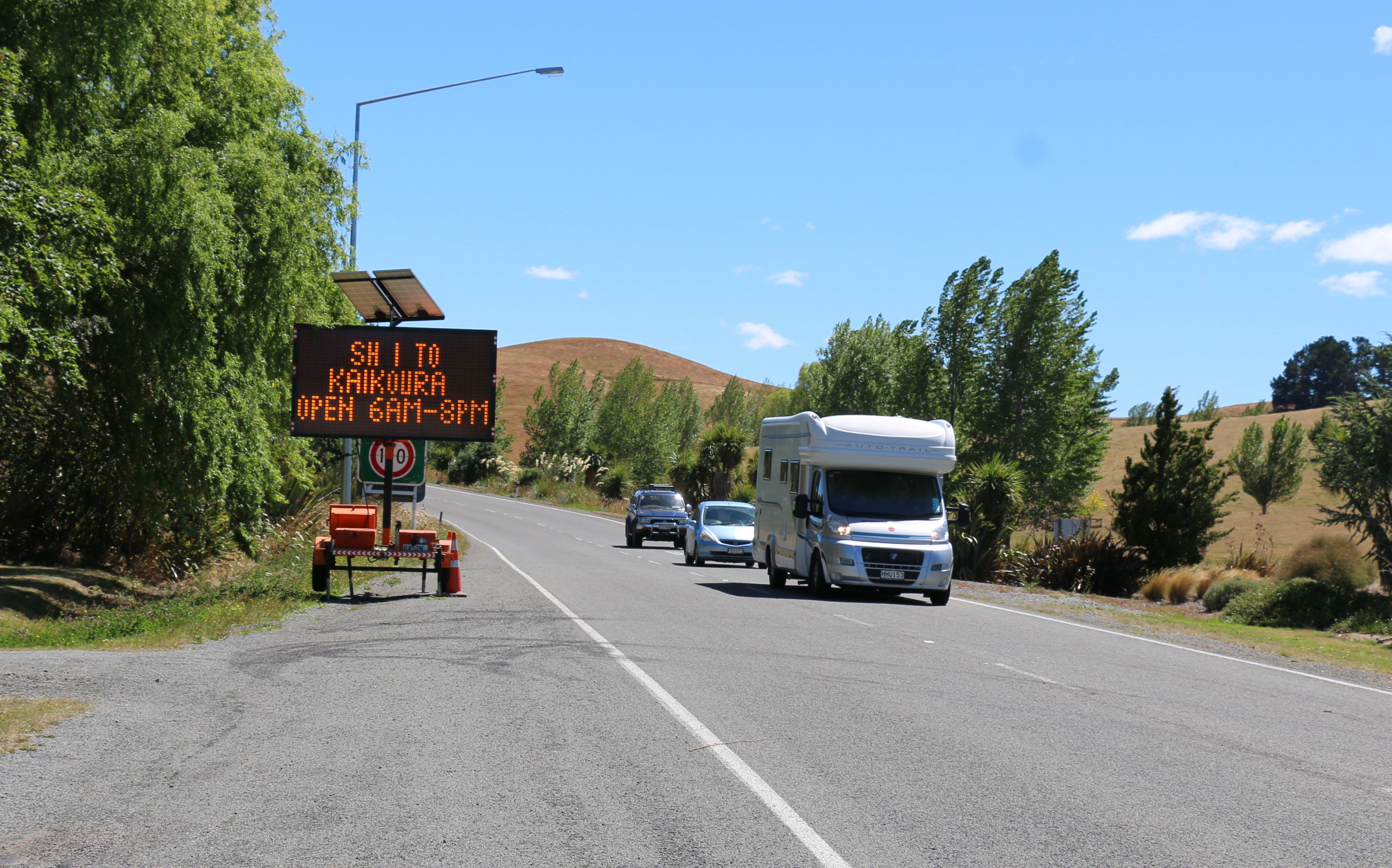 Kaikoura earthquake State Highway 1