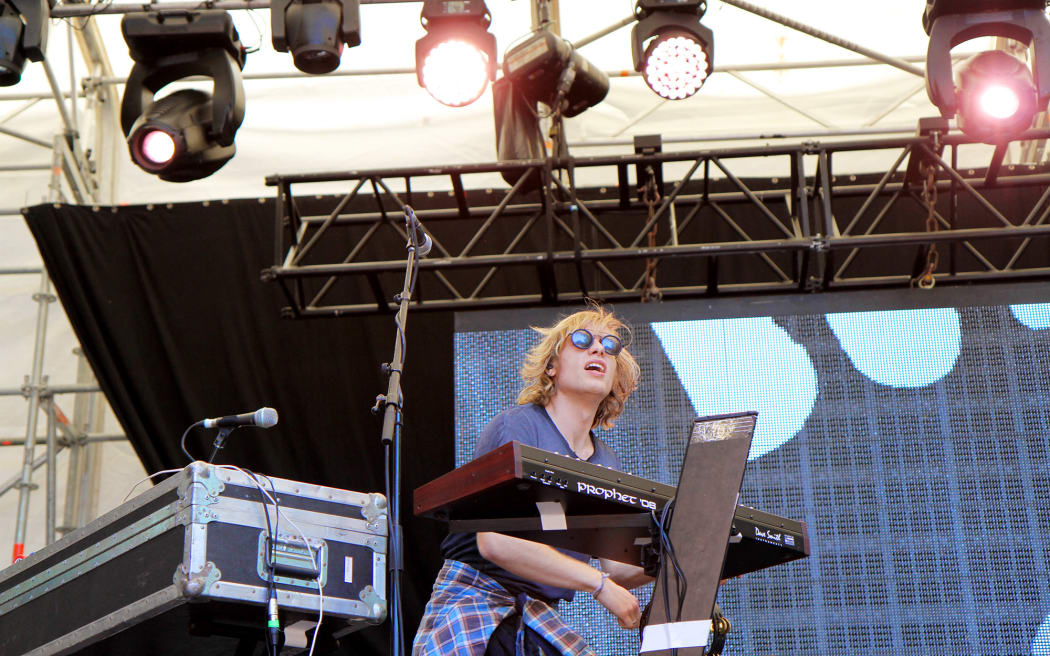 Jimmy Vallance of Canadian electronic duo Bob Moses