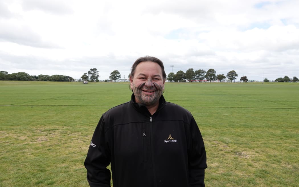 Reon Tuanau of Ngāi Te Rangi.