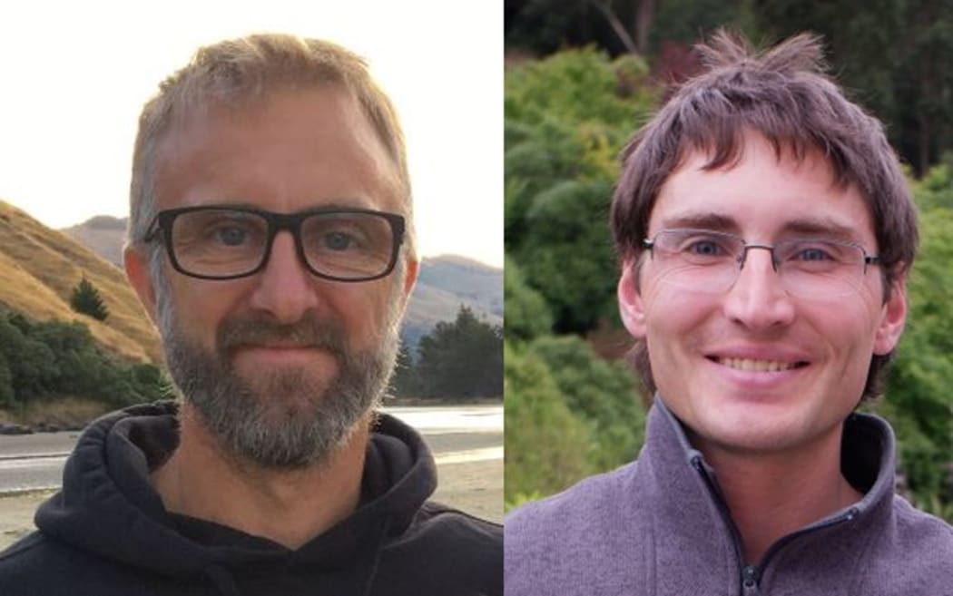 Richard Phillips (left) and Peter Kirkwood