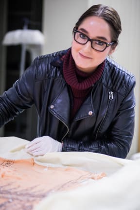Otago Museum Collection Officer, Humanities: Jamie Metzger.