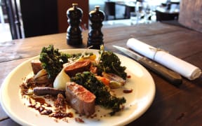 Sous Vide Lamb Back Strap Dish by Tim Banks of Portlander