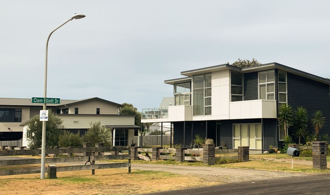 If Whakatane District Council's proposed plan changes go ahead these homes on Clem Elliot Drive will soon be removed.