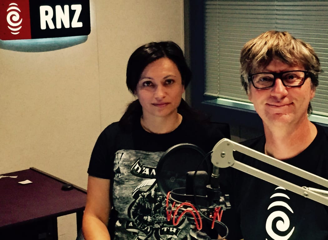 Robyn Walker (producer) & Bryan Crump (host)