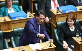 Leader of the National Party Simon Bridges during the general debate.