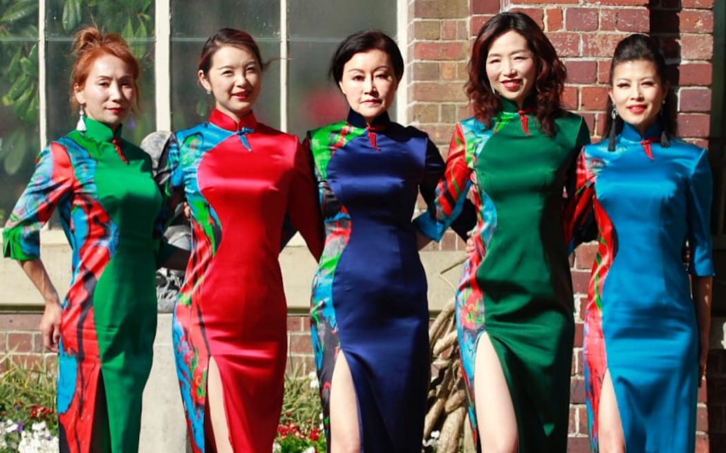Wendy Wang and her group members