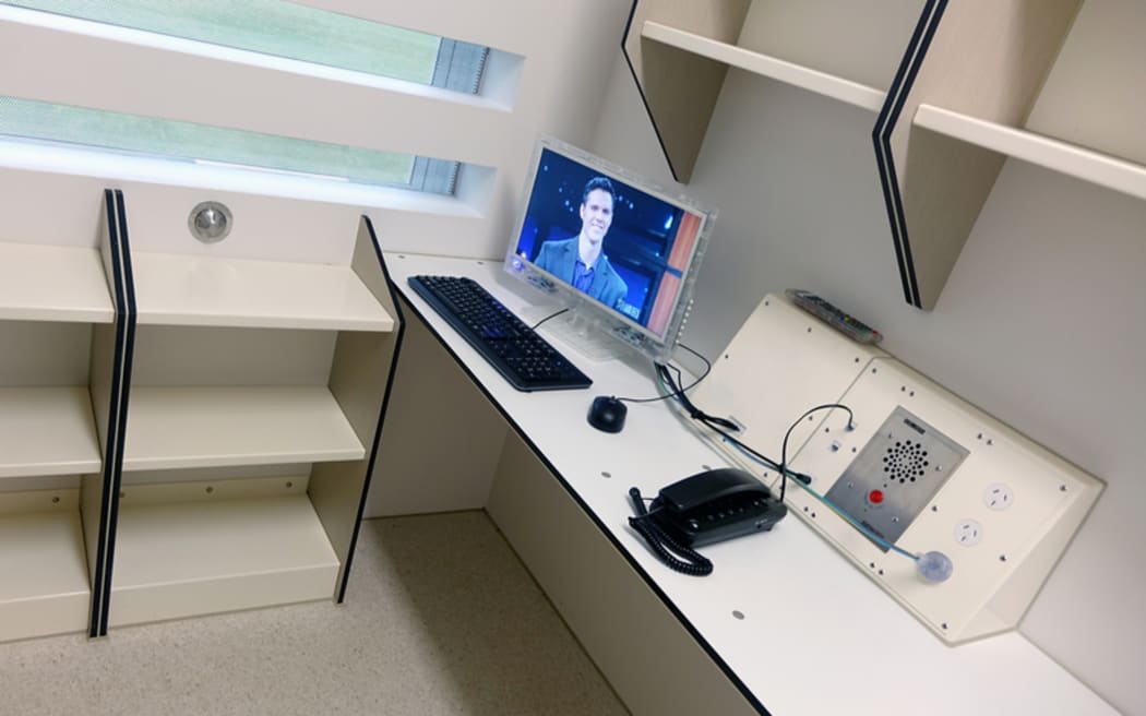 Standard cells feature a TV / computer and telephone to call pre-approved numbers.