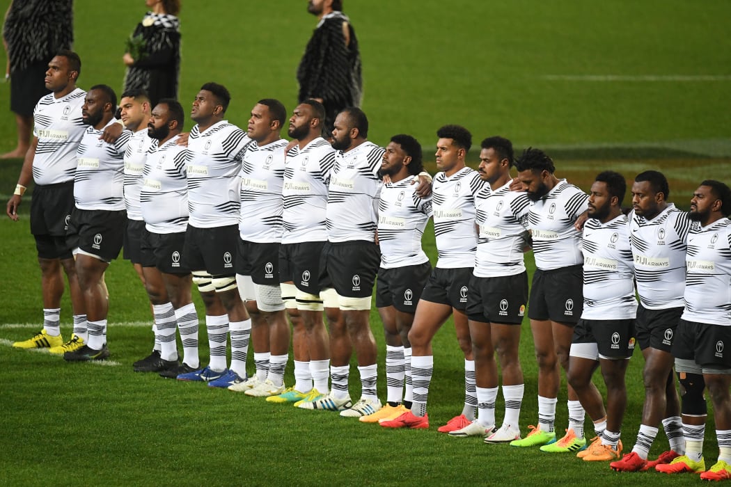 The Flying Fijians played two tests against the All Blacks in July.