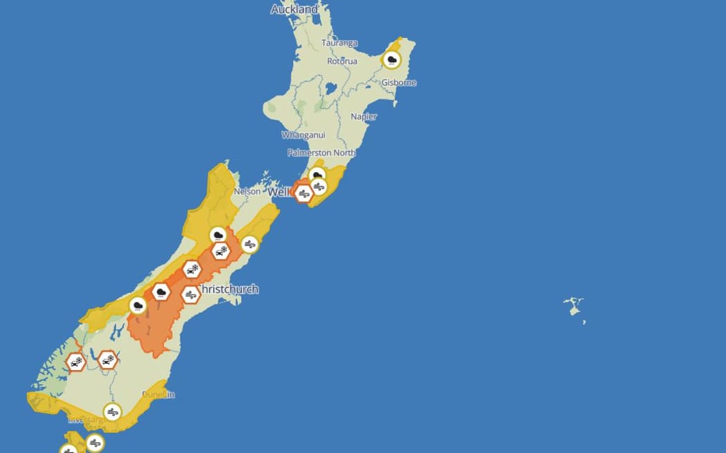 MetService map