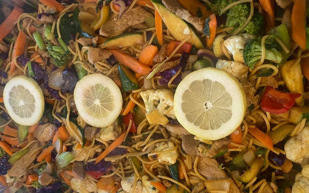 Dishes from the Taranaki food business Island Style Kitchen