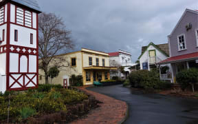 The Nelson Evening Mail office at Founders Heritage Park.