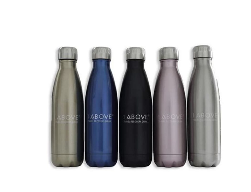 1ABOVE markets its drinks at tablets as helping recovery from hangovers or jetlag.