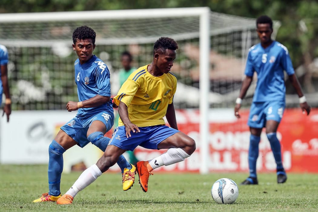 Raphael Le'ai was named player of the OFC Under 16 Championship.