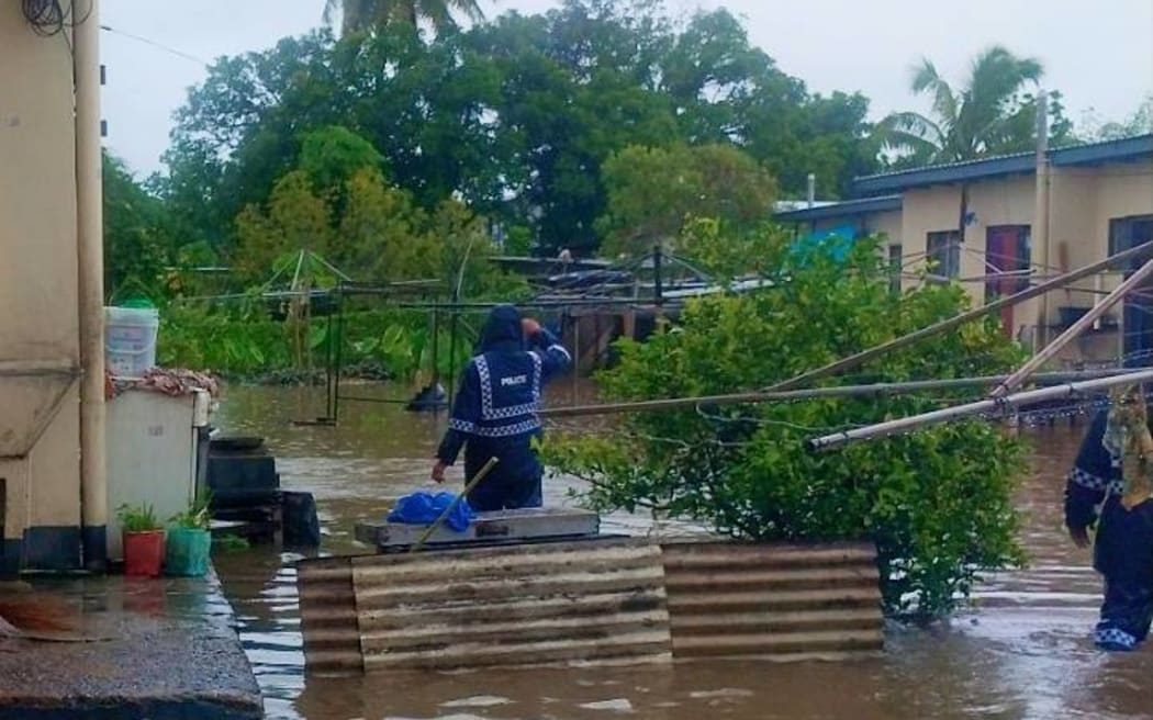 Fiji police officers were deployed to assist members of the community in the Northern Division as Tropical Cyclone Rae moved closer towards the Fiji group on Monday. 24 February 2025