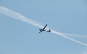 Glider plane.