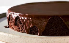 The Everyday Chocolate Cake is featured in author Rachel Riggs’ debut cookbook.