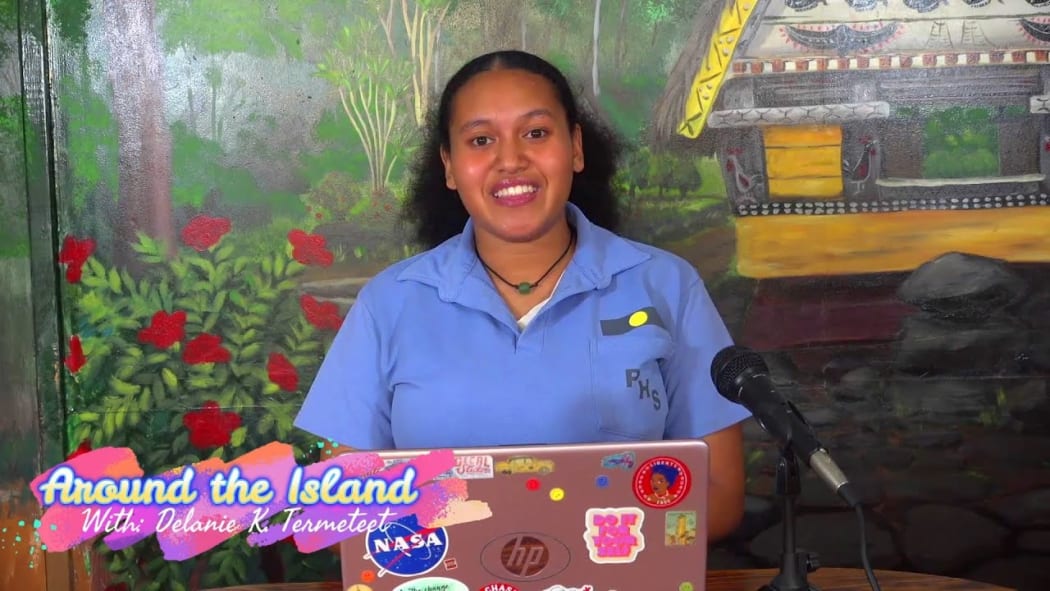 Delanie Termeteet hosting 'Around the Island'