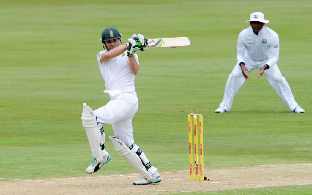 AB de Villiers in action against the West Indies at Centurion