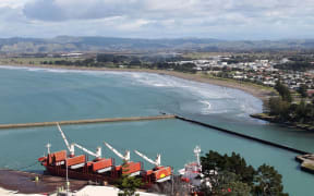 Gisborne and its port.