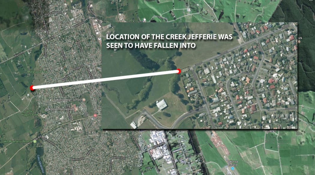 Jefferie Hill location map