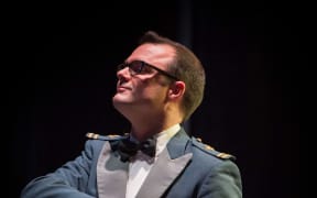 RNZAF Band Flight Lieutenant Simon Brew
