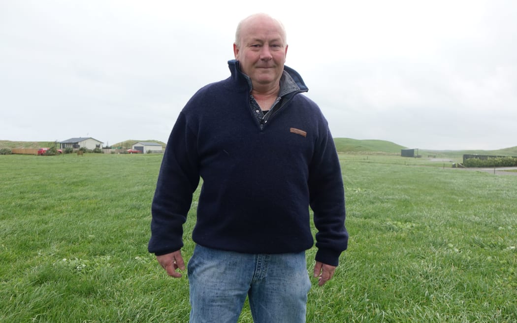 Frazer Fields at his section, which is close to the area where the windfarm is proposed to be.
