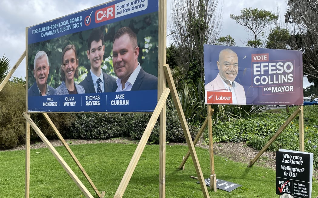 Election hoardings