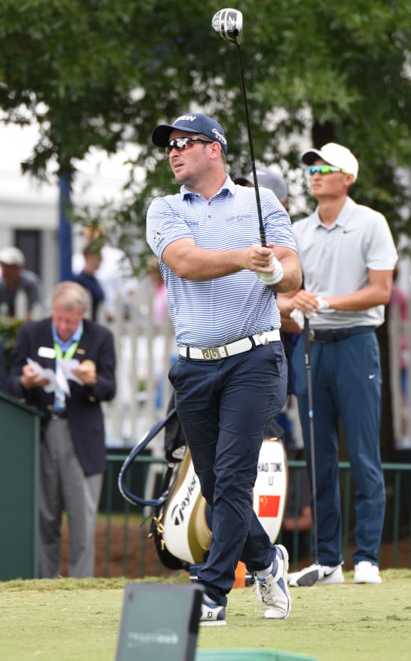 Ryan Fox during the 2017 PGA Championship at Quail Hollow Golf Club in Charlotte, NC.