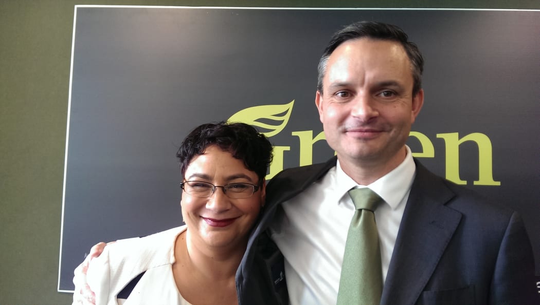 The new Green Party leadership team.