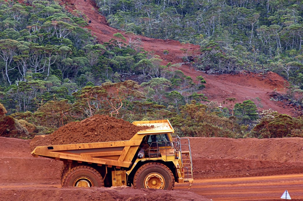 New Caledonia nickel mine
