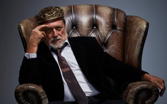 Michael Hurst as King Lear.