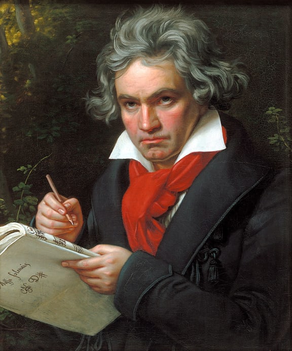 Beethoven by Joseph Karl Stieler, 1820