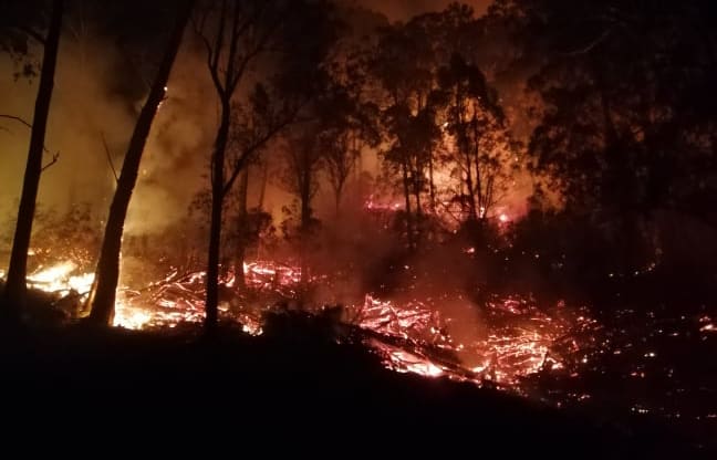 Australia bush fire