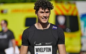 New Zealand sprinter Tiaan Whelpton