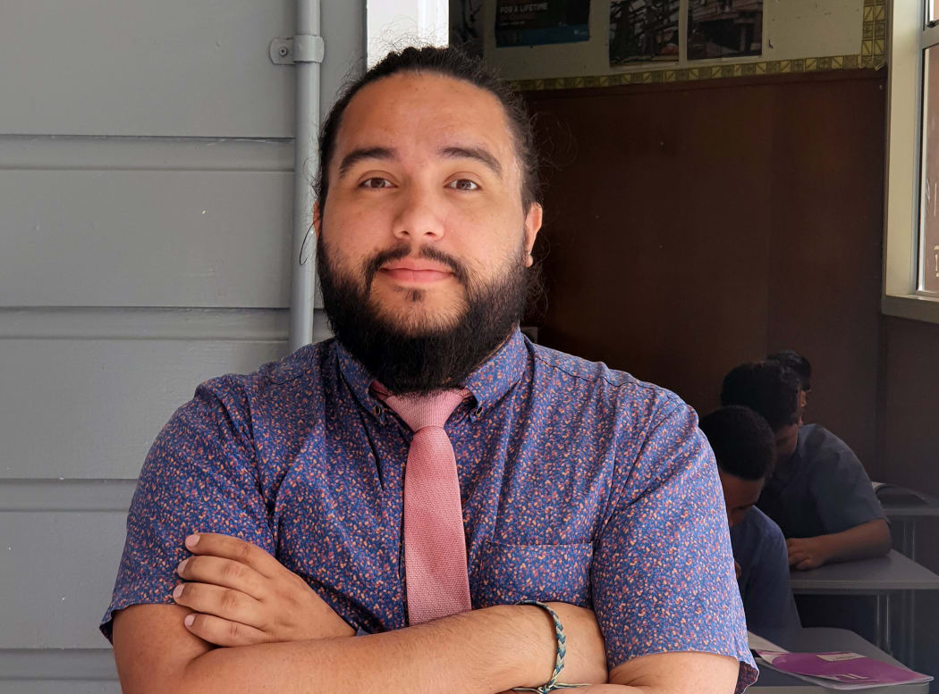 High school teacher Rewa Worley, at St Pauls, Auckland. March 2020