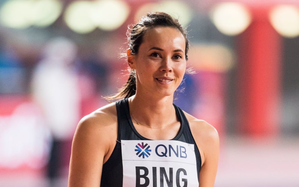 Portia Bing at the World Athletics Championships Doha 2019.