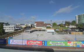 The Willow Street site of Tauranga's new civic precinct which will be governed by the Tauranga City Council and the Otamataha Trust, which represents mana whenua from the area.