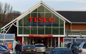 Farmers in the UK are protesting at prices supermarkets pay for their milk.