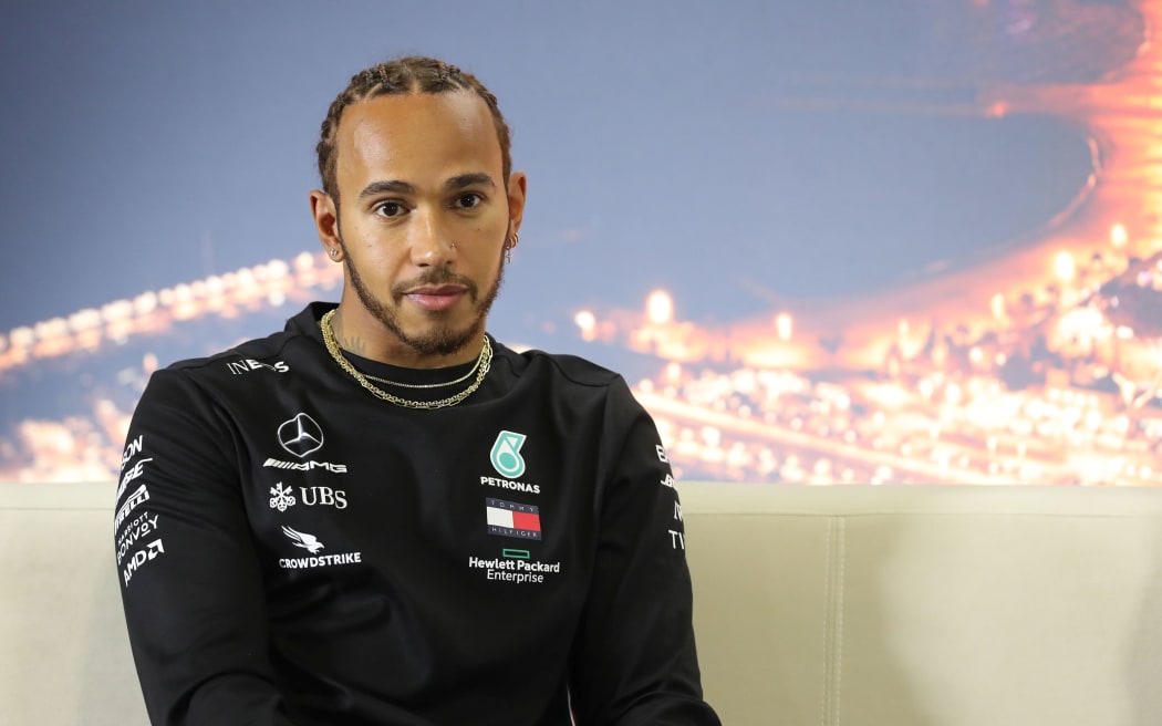Mercedes F1 driver Lewis Hamilton