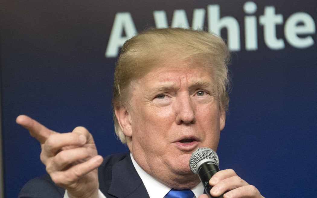 Donald Trump at the White House Generation Next Summit