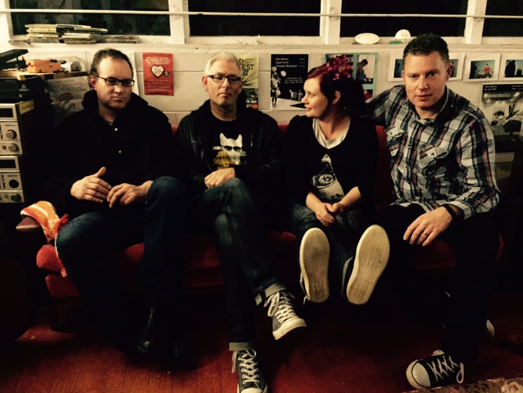 Garageland reunited, with their original line up.