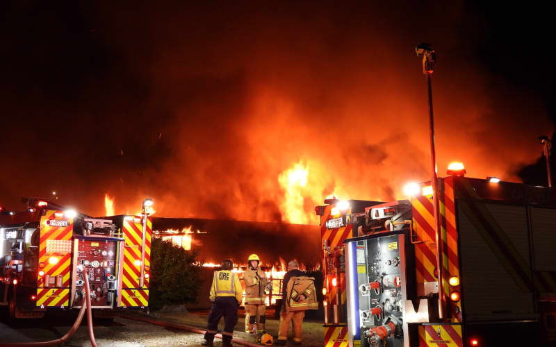 Kaiapoi factory fire was accidental - investigators | RNZ