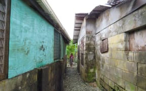 A new report confirms the highest-ever rate of out-migration from the Marshall Islands to the United States over the past five years, motivated in part by many living in poverty in urban neighborhoods such as this one in Majuro Atoll, the capital