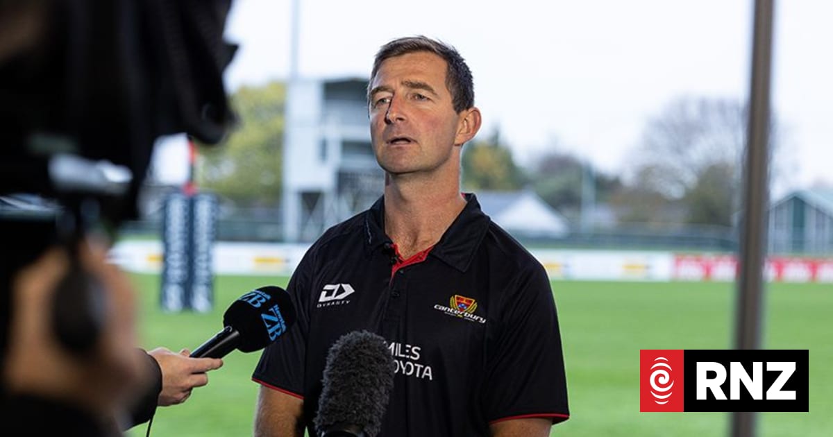 Jimmy Sinclair the new Canterbury women's rugby coach | RNZ
