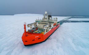 Australian icebreaker RSV Nuyina.