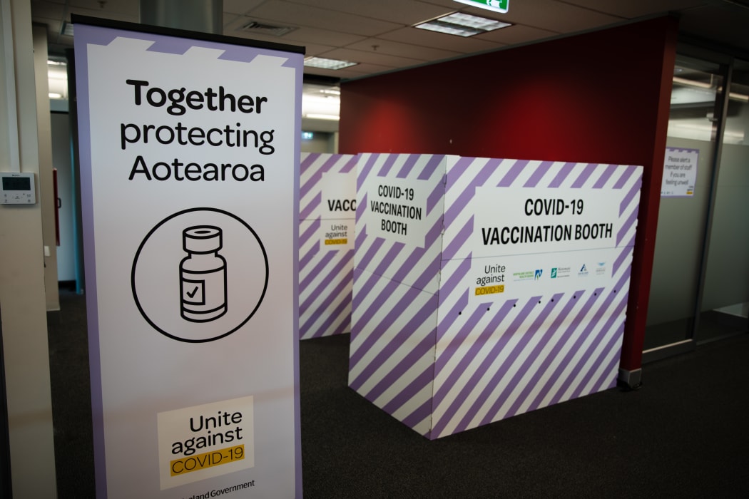 The new Covid 19 vaccination facility in East Tamaki