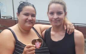 Narrissa Ryan (left) and Crystal Brownlee.